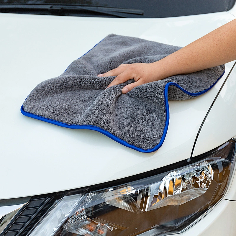 Hot Sale de gros de lavage de voiture en microfibre serviette de tissu en microfibre 800 GSM pour voiture