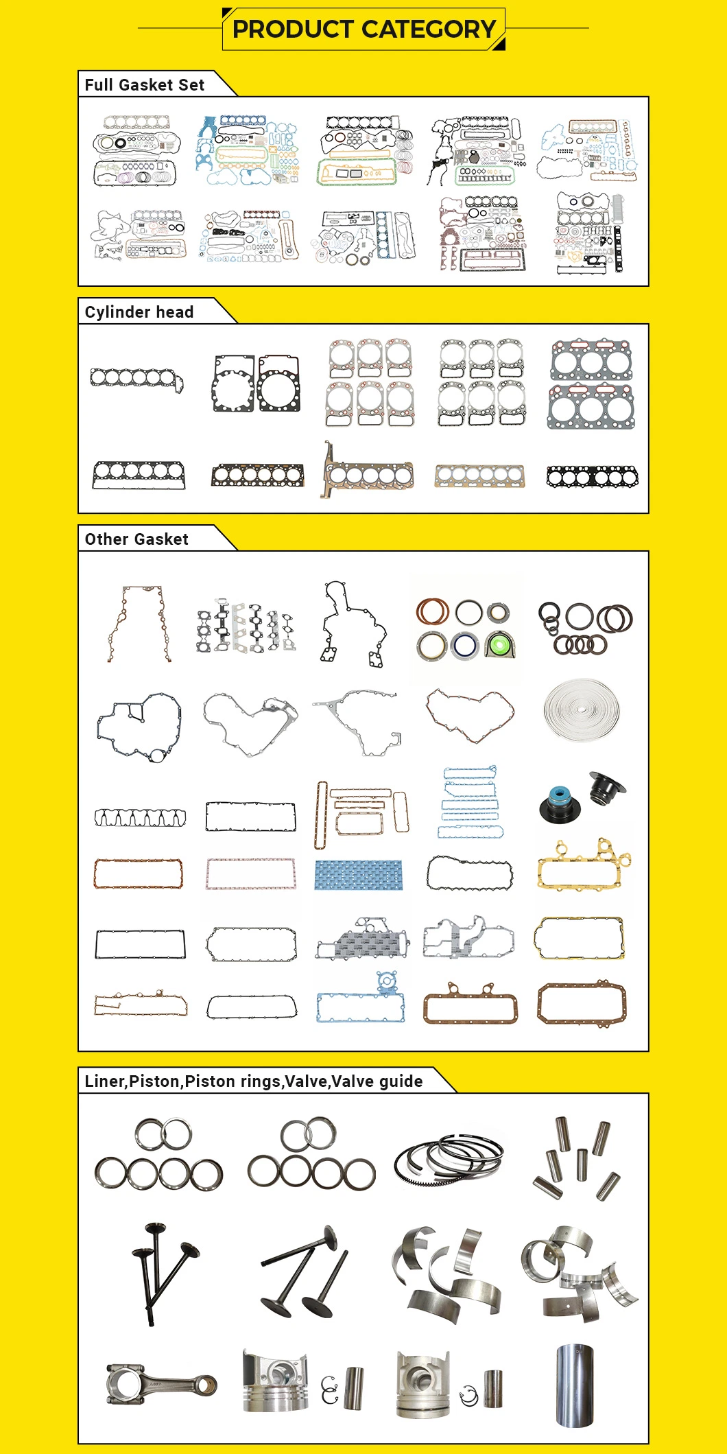 Diesel Engine Part Ge13 Full Gasket for Nissan