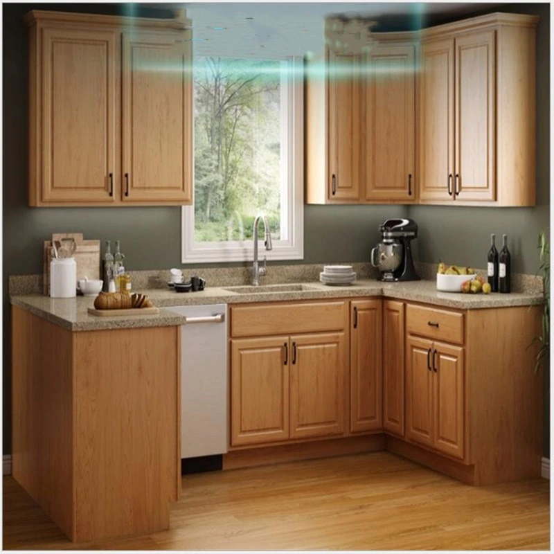 Lacquer Furniture Cabinet Decoration Custom-Made European Style Cabinetry Real Estate Project Customized Kitchen Cabinet 0321