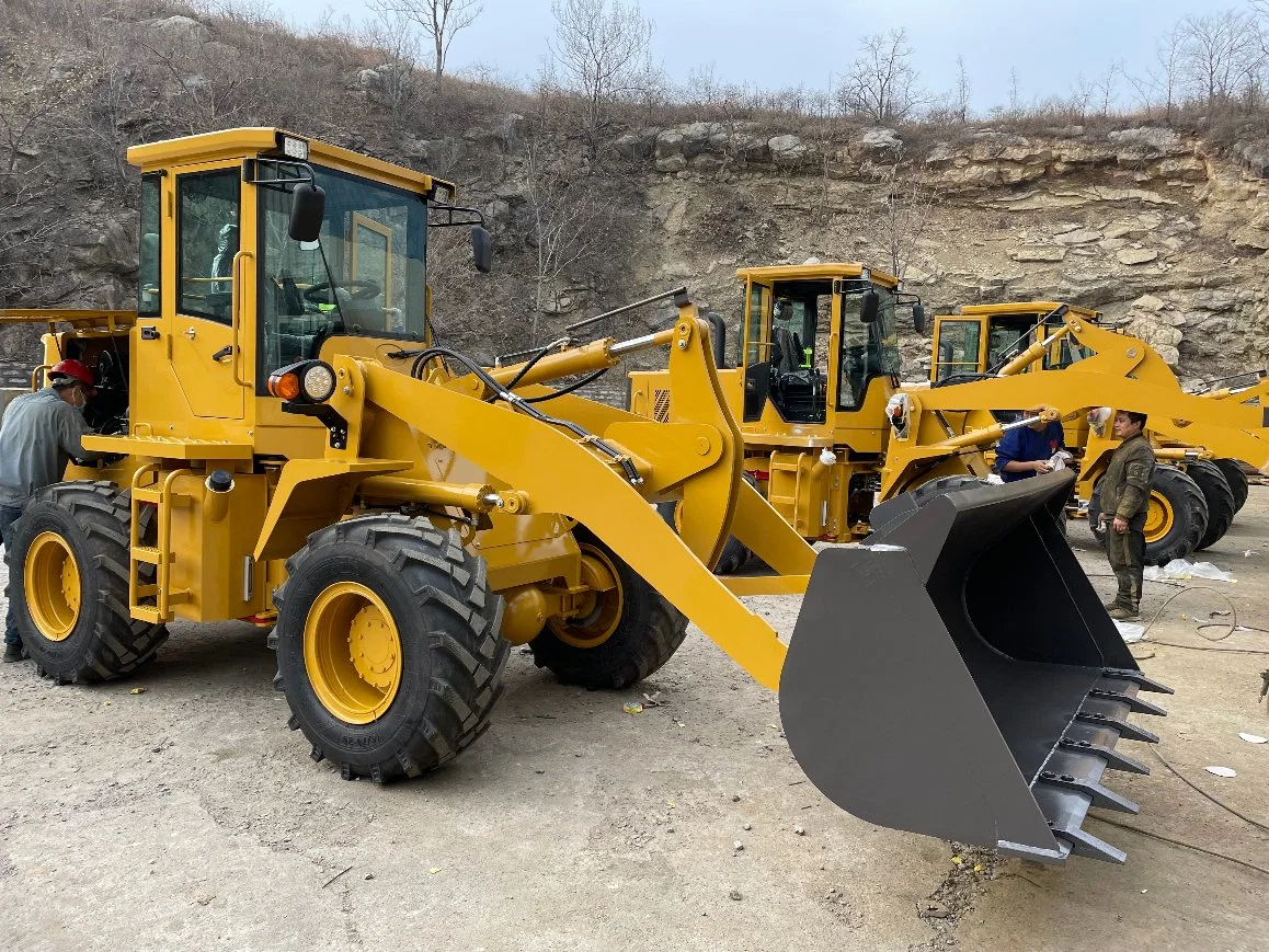 Most Popular New Design Fully Hydraulic CE Certificated 4WD Wheel Loader Asg968 Front End Loader in Middle East