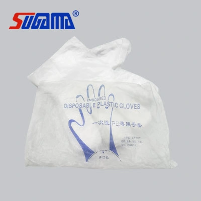 Cheap Wholesale Custom PE Disposable Medical Plastic Hand Gloves