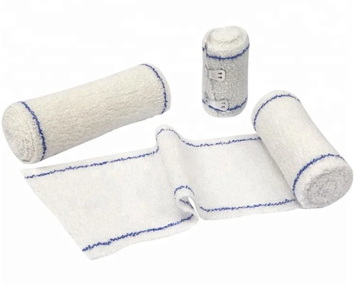 Medical Wound Surgical Dressing Elastic Bandage Crepe Bandage CE, ISO Approval