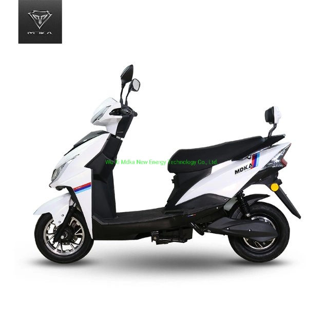 Two Wheels Two Passengers Electric Motorcycle Scooter Moped for Adult