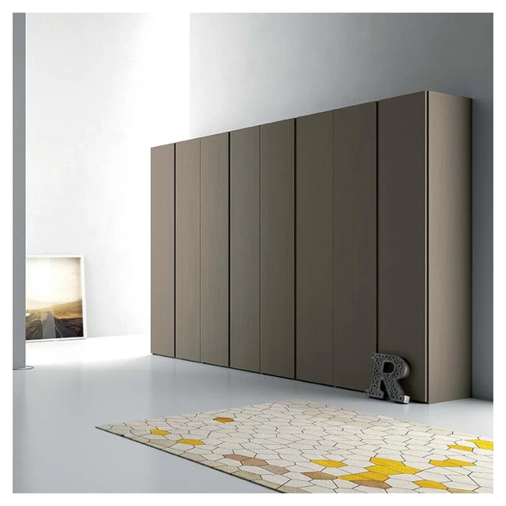 Prima Modern Popular Style Elegant Living Room Furniture Wooden Material Clothes Open by Hinge Wardrobe