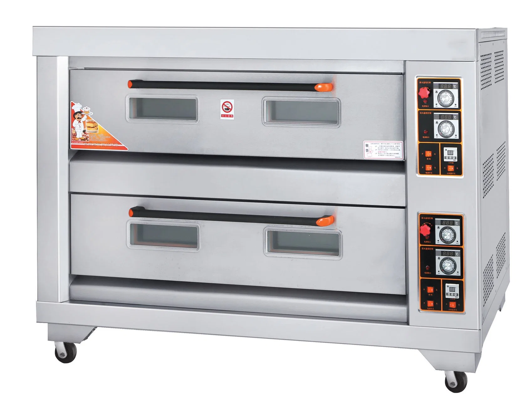 Direct Sale Baking Equipment Stainless Steel 3 Deck 3 Tray Gas Oven for Hotel Et-Rfl-33c