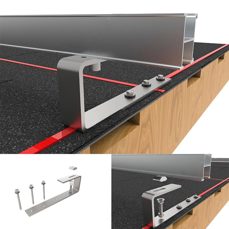 Qualidade super elevada de oxidação anódica perfil de alumínio para a Solar PV Estrutura de Fixação do Suporte para painel solar System