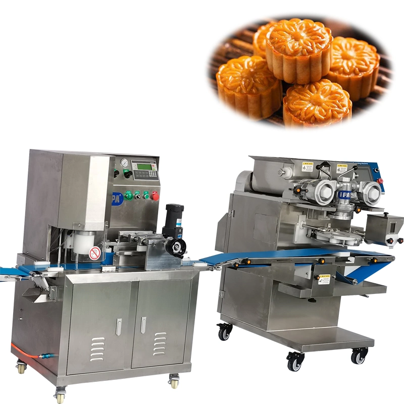 Automatic Maamoul Making Machine Mooncake Machine Tray Arranging Machine Filled Cookies Machine Bread Machine Bakery Equipment Biscuit Machine Food Machine