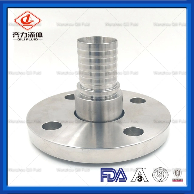 Stainless Steel Hydraulic Flange Hose Nipple