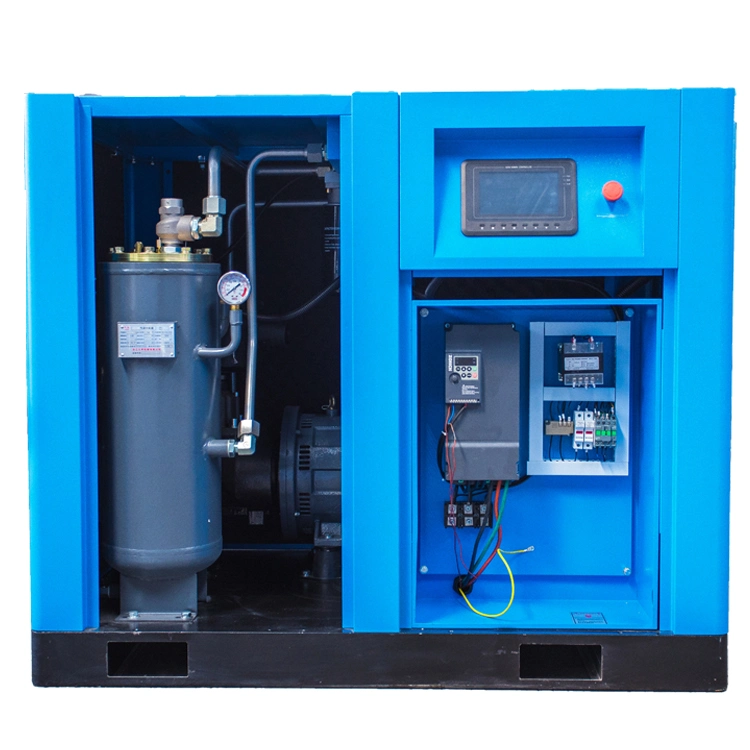 45kw 60 HP 8 Bar Permanent Magnetic Motor Inverter Screw Air Compressor for Textile