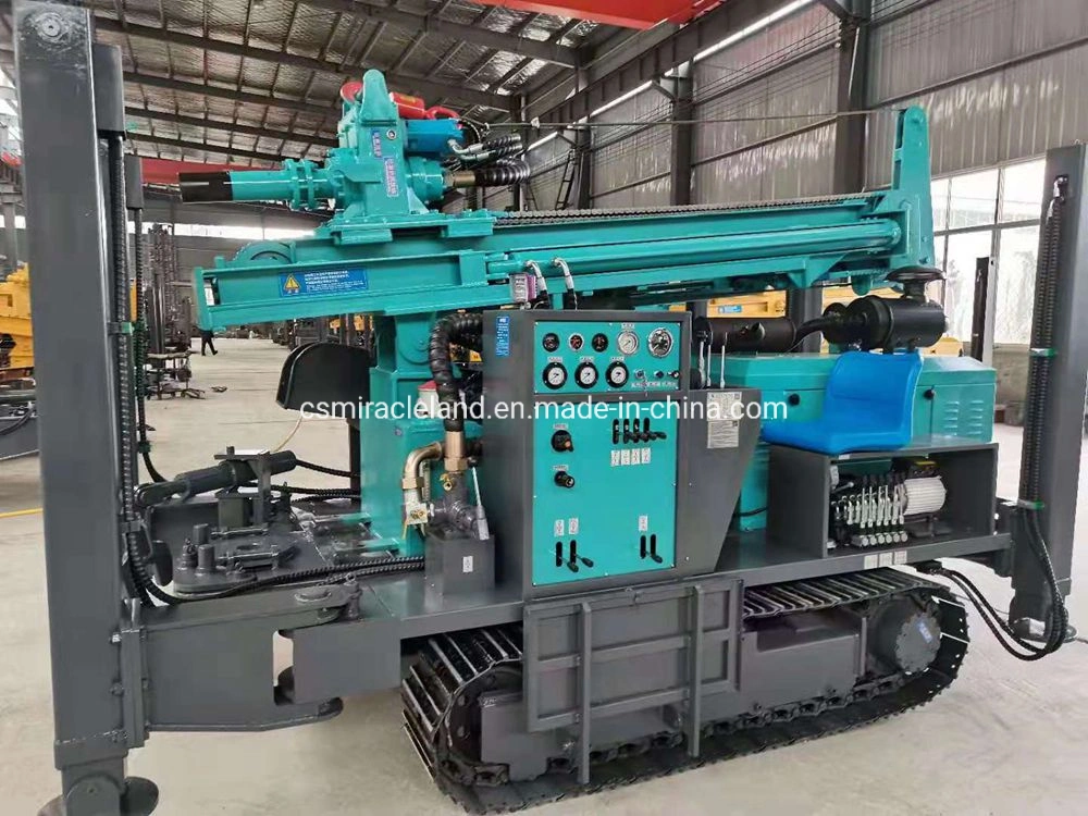 260m Crawler Hydraulic DTH Water Well Drilling Rig/Rock Drill Machine