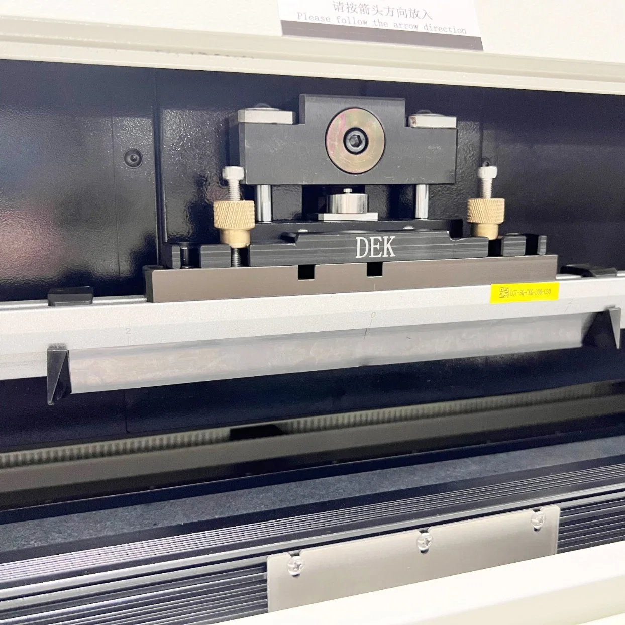 Defeito de entalhe de defoamação de impressão de pasta de soldadura lâminas de rodo SMT Deteção de lâminas de rodo Dispositivo