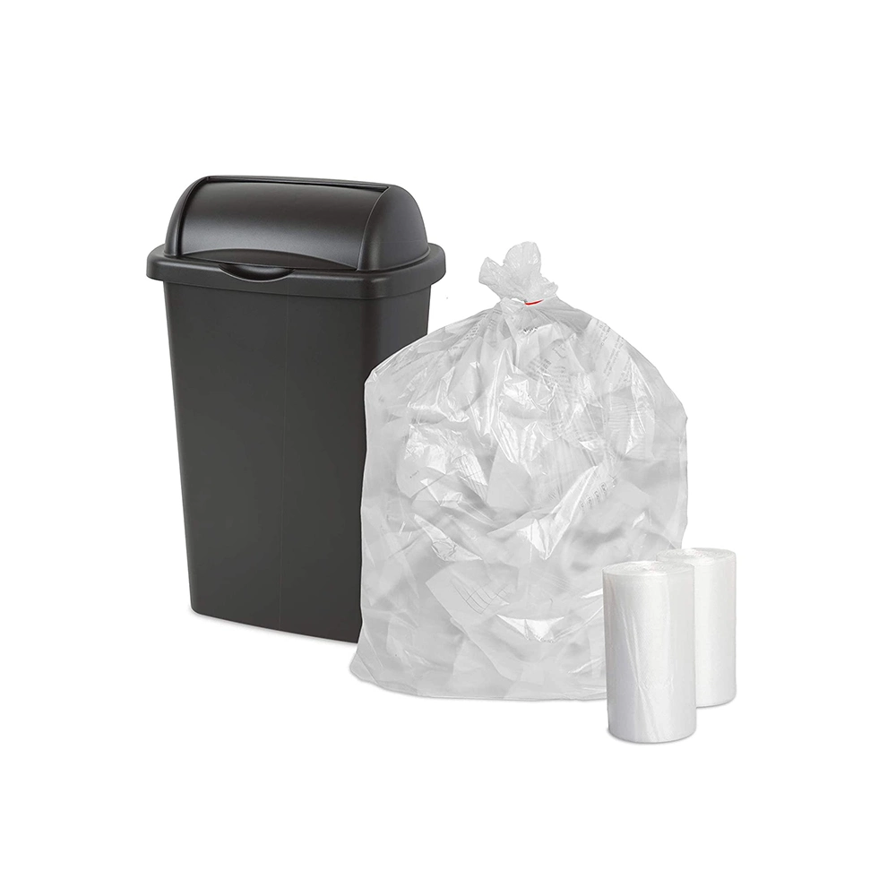 Bolsa de basura de gran capacidad de la bolsa de basura de la bolsa de residuos de plástico pueden Bin camisa