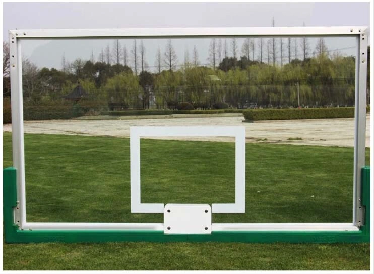 تدريب كرة السلة على بيع ساخن لوح كرة السلة ذو الزجاج العضوي