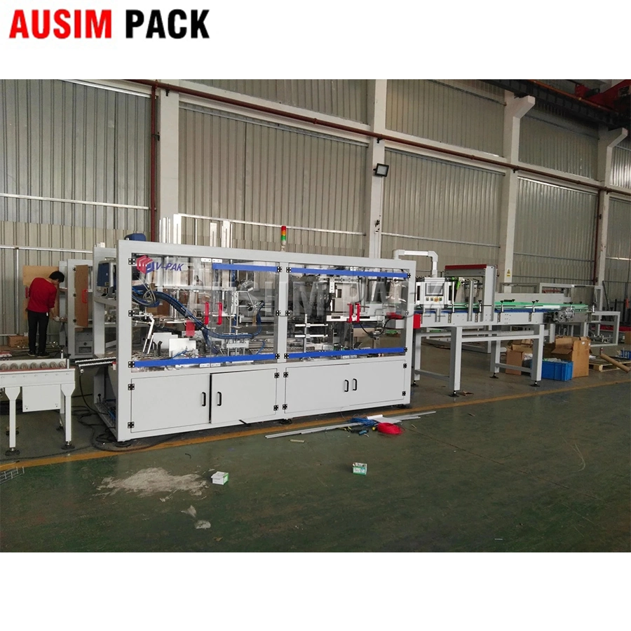 Full Automatic Cassava Leaf Sauce Basil Leaf Sauce Capers Bottle Boxing Packing Machine