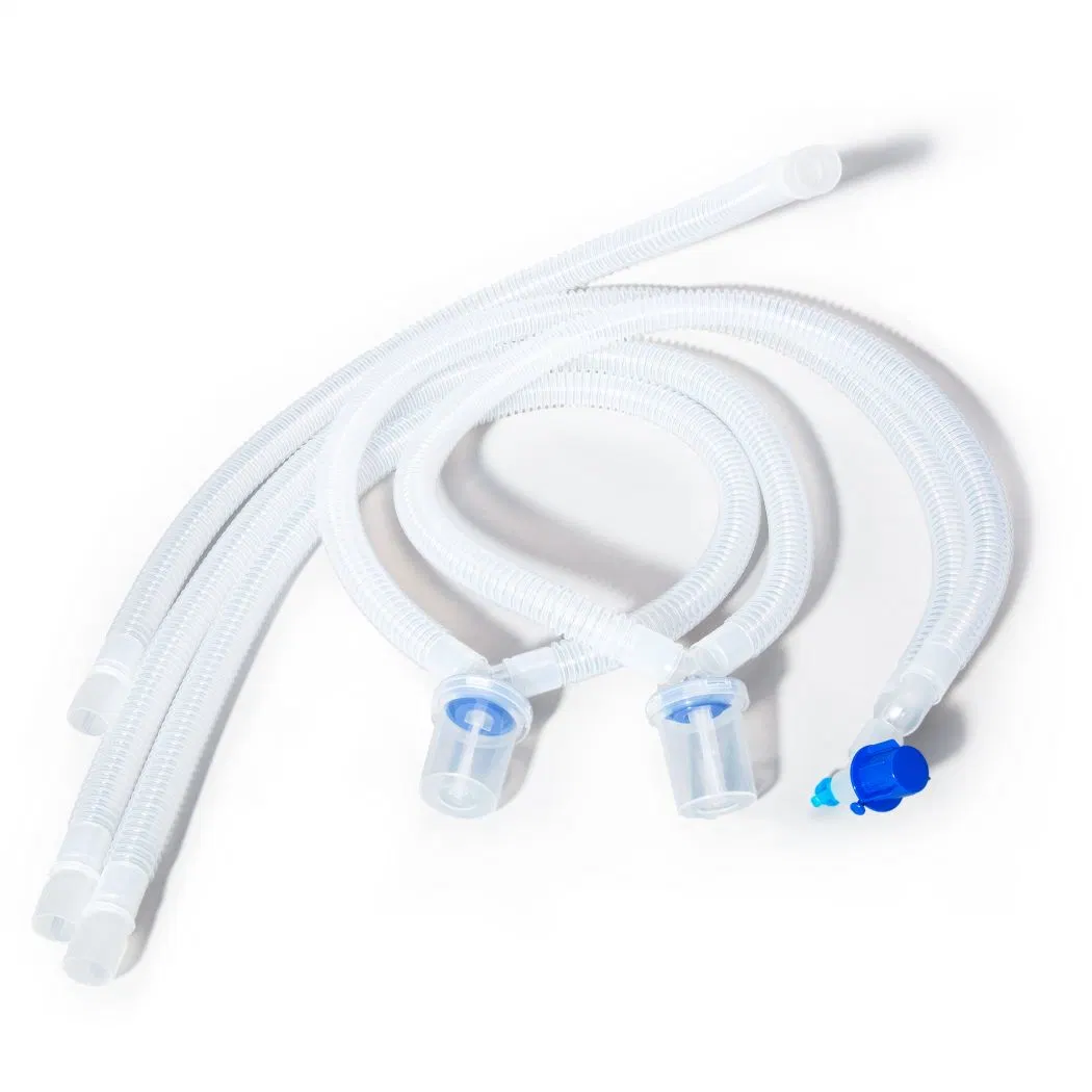 Medmount Medical Disposable Adult/Pediatric Anti-Bending Ventilator Respiratory Breathing Circuit