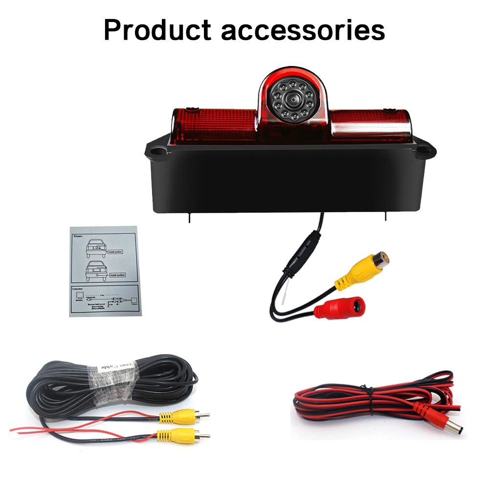 Waterproof IP68 Car Brake Light Parking Camera for Chevy Savana