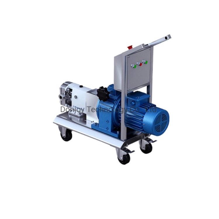 Stainless Steel Sanitary Grade Horizontal Rotor Lobe Pump