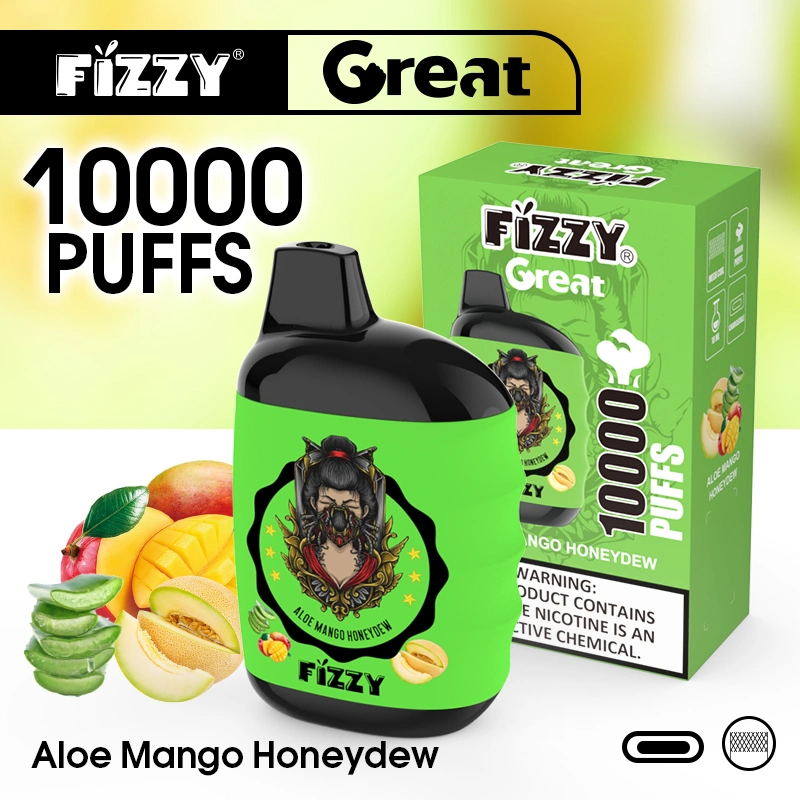 Neueste Fizzy Große 2023 Vape Pen Einweg Original Pod 10000 Puff Vape Juice Elektronische Zigaretten