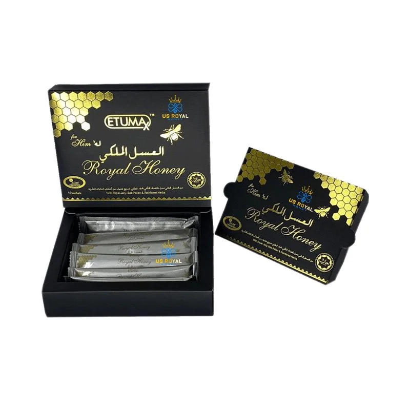 Royal Honey Enhance Enlarge Penis Sex Delay 12 Sachets for Man Honey