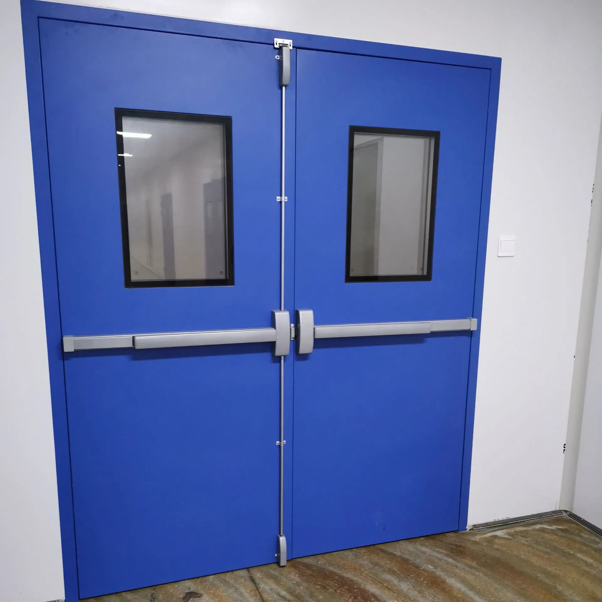 Swing Hospital Ward Operating Room Cleanroom Metal Steel Doors