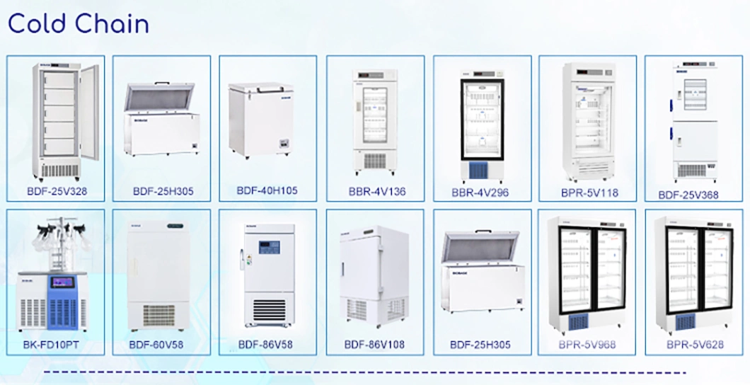 Biobase Bdf-86V158 Direct Refrigeration Mixture Refrigerant Ultra Low Temperature Freezer