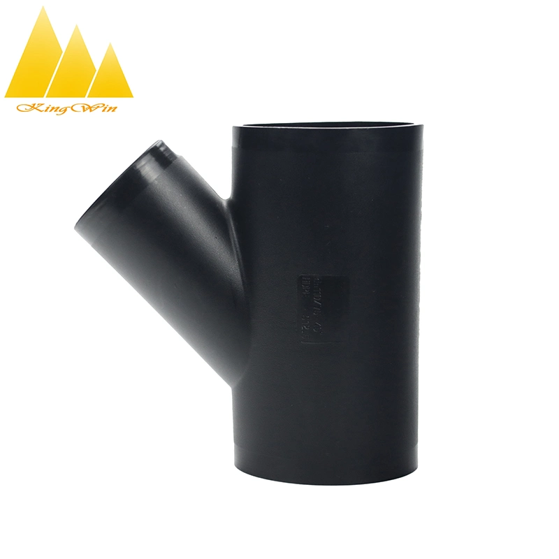 HDPE High Pressure Same Floor Pipe Branch Tee Fitting