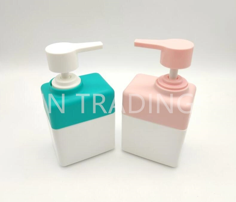 HDPE 200ml 300ml 500ml Pump Soft Touch Bottle