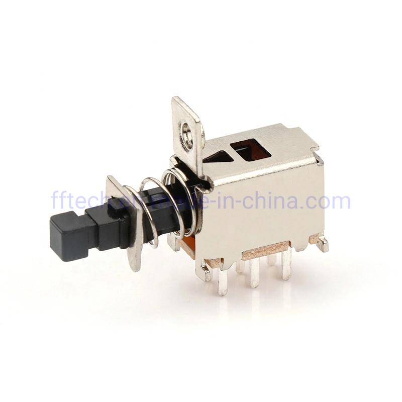 High Quality Horizontal dip Type Electrical Straight Key 6 pin. (مفتاح أفقي عالي الجودة مفتاح الضغط في لوحة PCB النابض