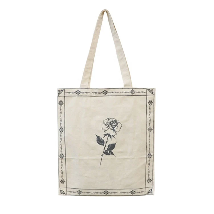 Customise Fashion Recyclable Shopping Cotton Bag Tote Bag Cotton Custom Printed Canvas Bag Tote