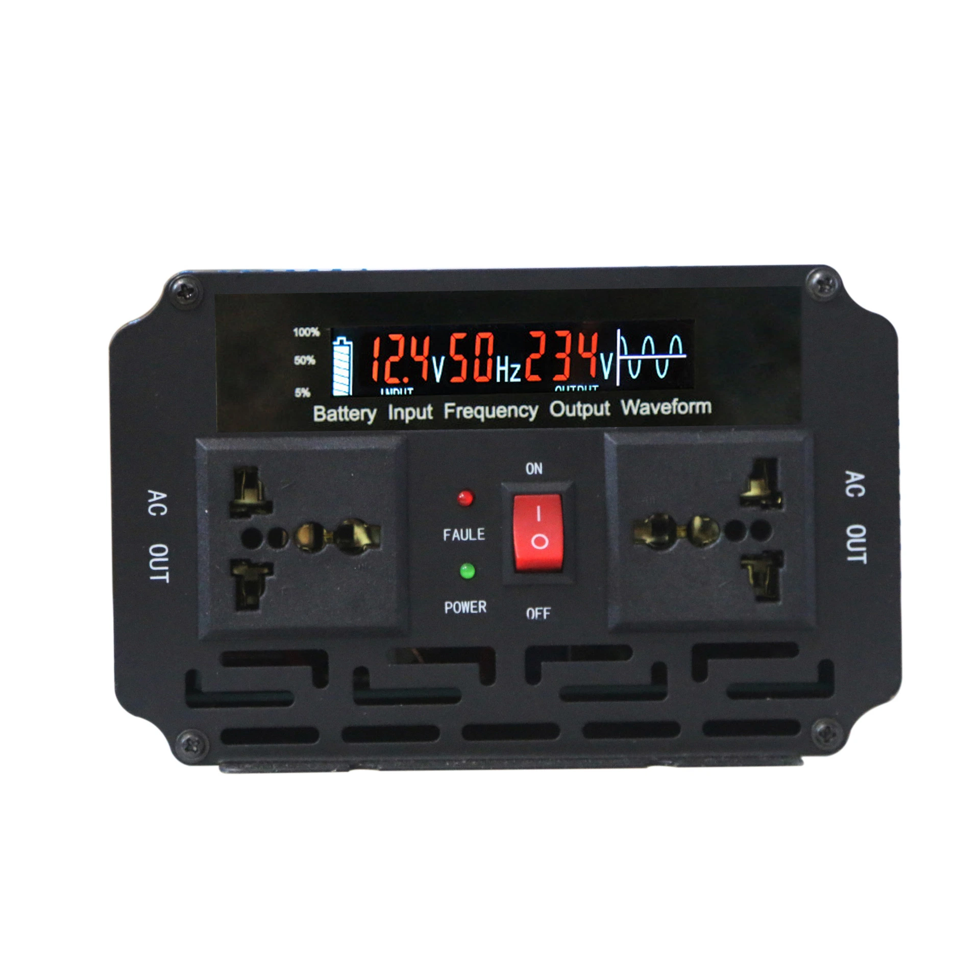 1500W 12V-220V Inverter Sine Wave Inverter Power Converter Solar PV Inverter Power Supply