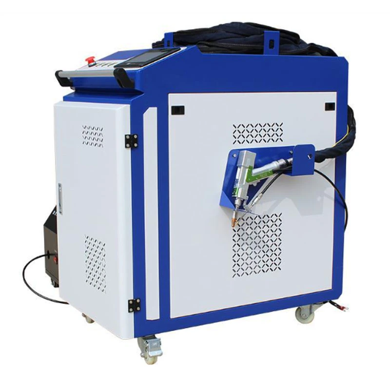 Portable Fiber Laser 3 in 1 Metal Rust Removal Welding Cutting Cleaning Machine