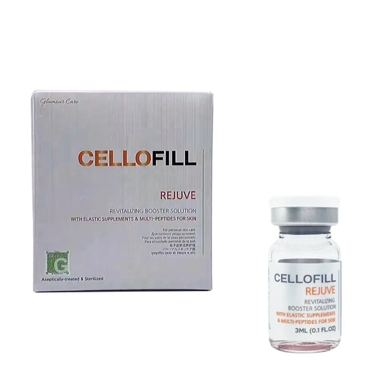 Cellofill Rejuve Revitalizing Booster Solution con suplementos elásticos Multi péptidos