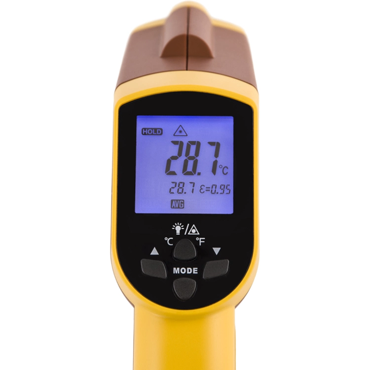 Cn8550at Fast Read Dual Laser Digital Infrared Min Max Avg Dif Temperature Measurement IR Thermometer Gun 550c