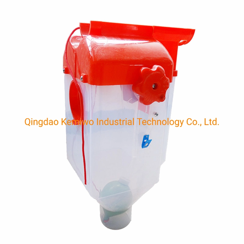 Animal Husbandry PP High Transparent Material Automatic Feeder Feed Quantitative Bucket