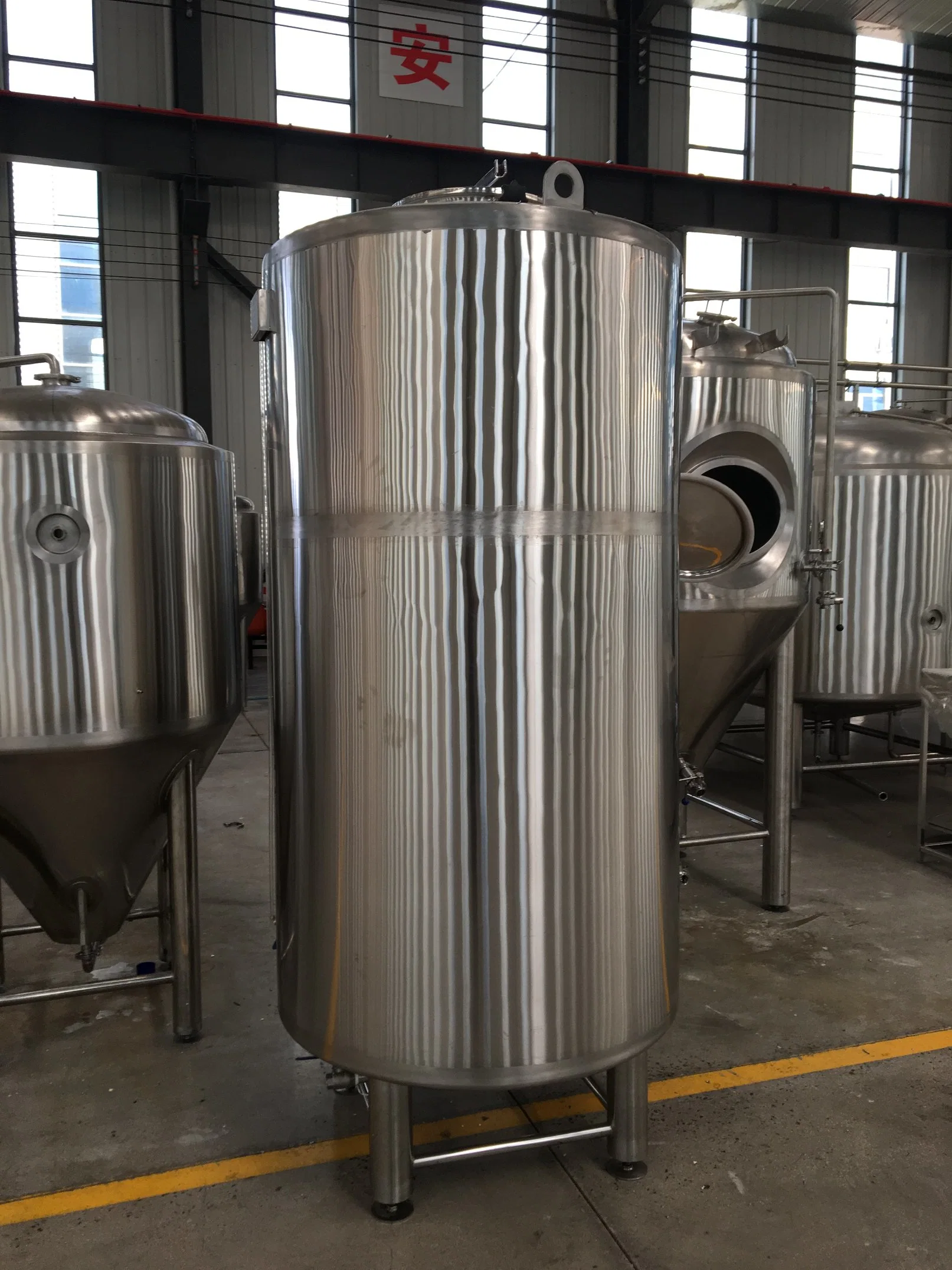 4000L Stainless Steel Ice Water Tank Glycol Tank for Beer Tank Cooling