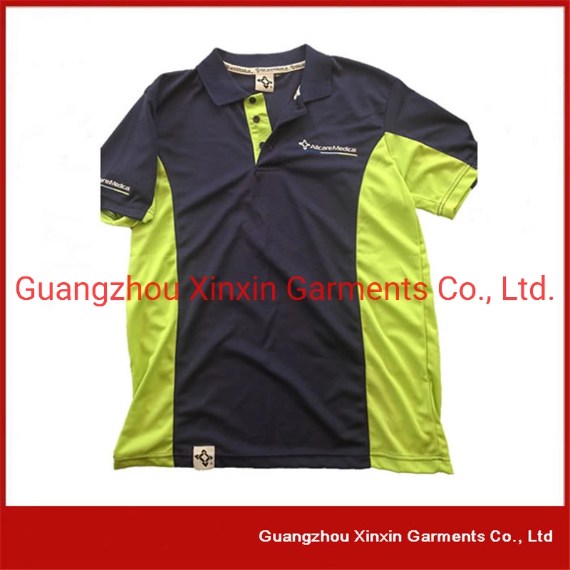 Custom-Made Polyester Breathable Men&prime; S Summer Polo Shirt (P05)