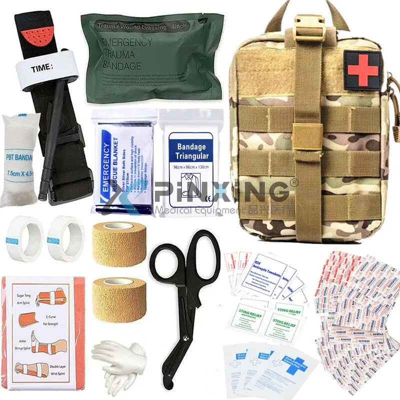 Tactical First Aid Care Kits Survival Emergency Medical Supply