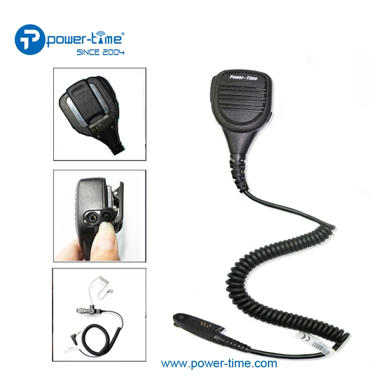 IP54 Best Selling Two Way Radio Heavy Duty Remote Speaker Mic Microphone