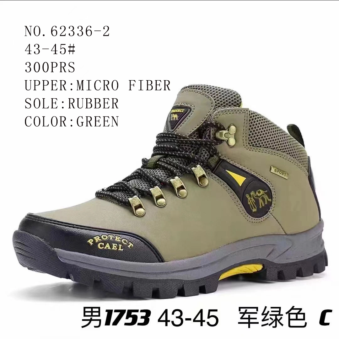 Men Winter Outdoor Hiking Shoes Anti-Skid Climbing Stock Shoes with Cotton Inside