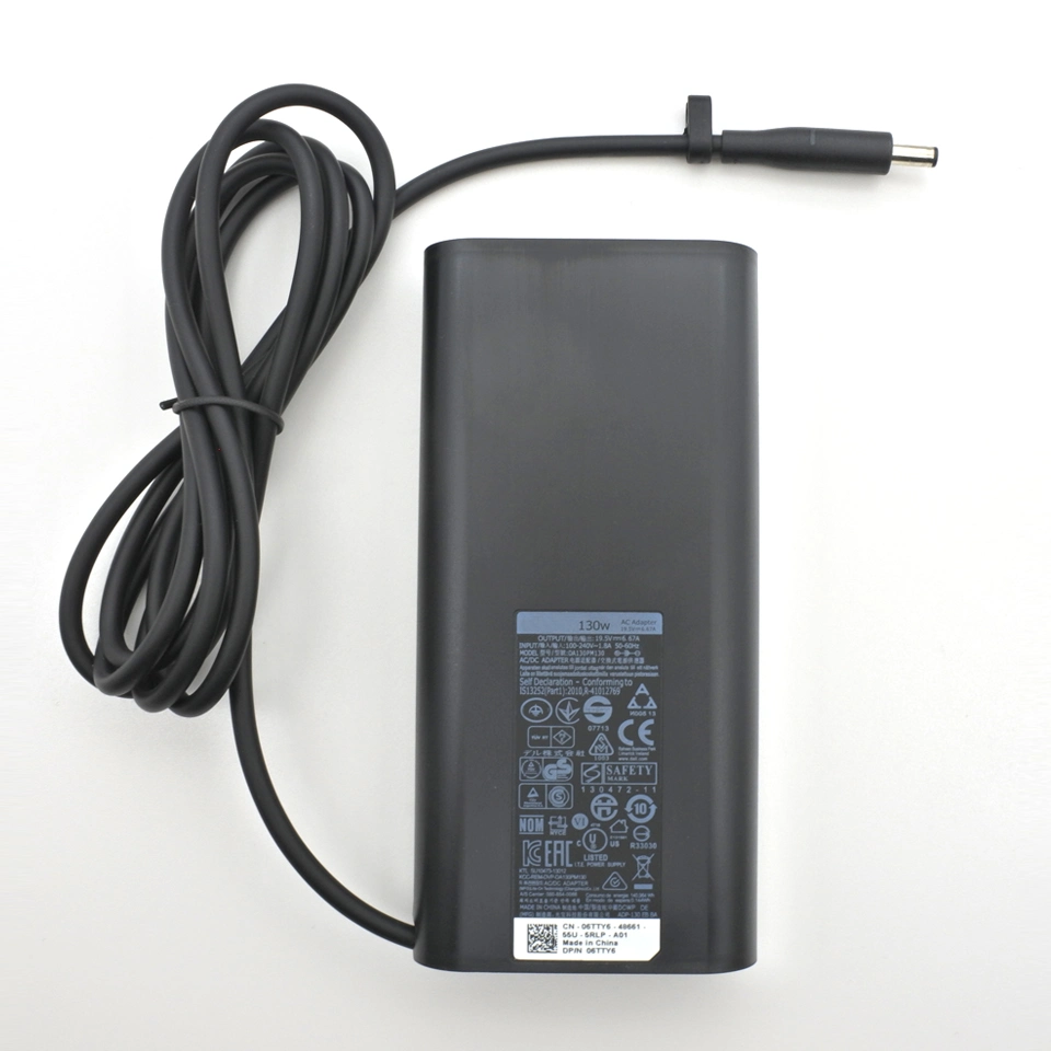 Ultrathin Original Power Supply 130W 19.5V 6.67A Laptop Charger Adapter for DELL Inspiron