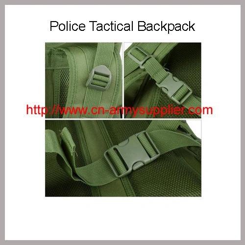 Wholesale/Supplier Cheap China Army Green Military Police Tactical Backpack Rucksack