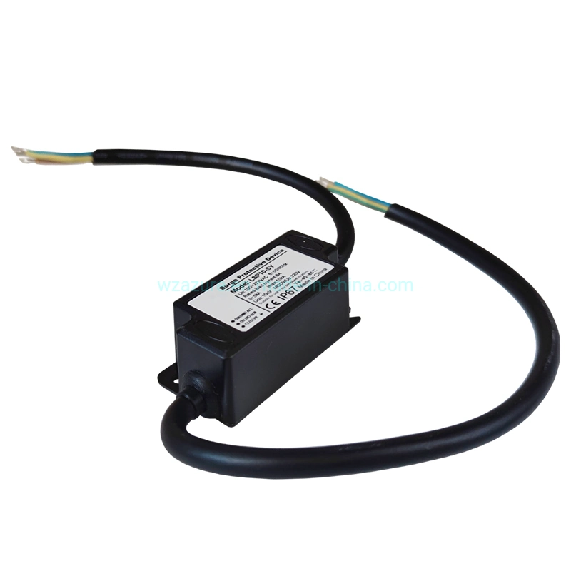 IP67 10ka LED Street Lights أجهزة الحماية من الارتفاع المفاجئ في سرعة البرق الحاجز