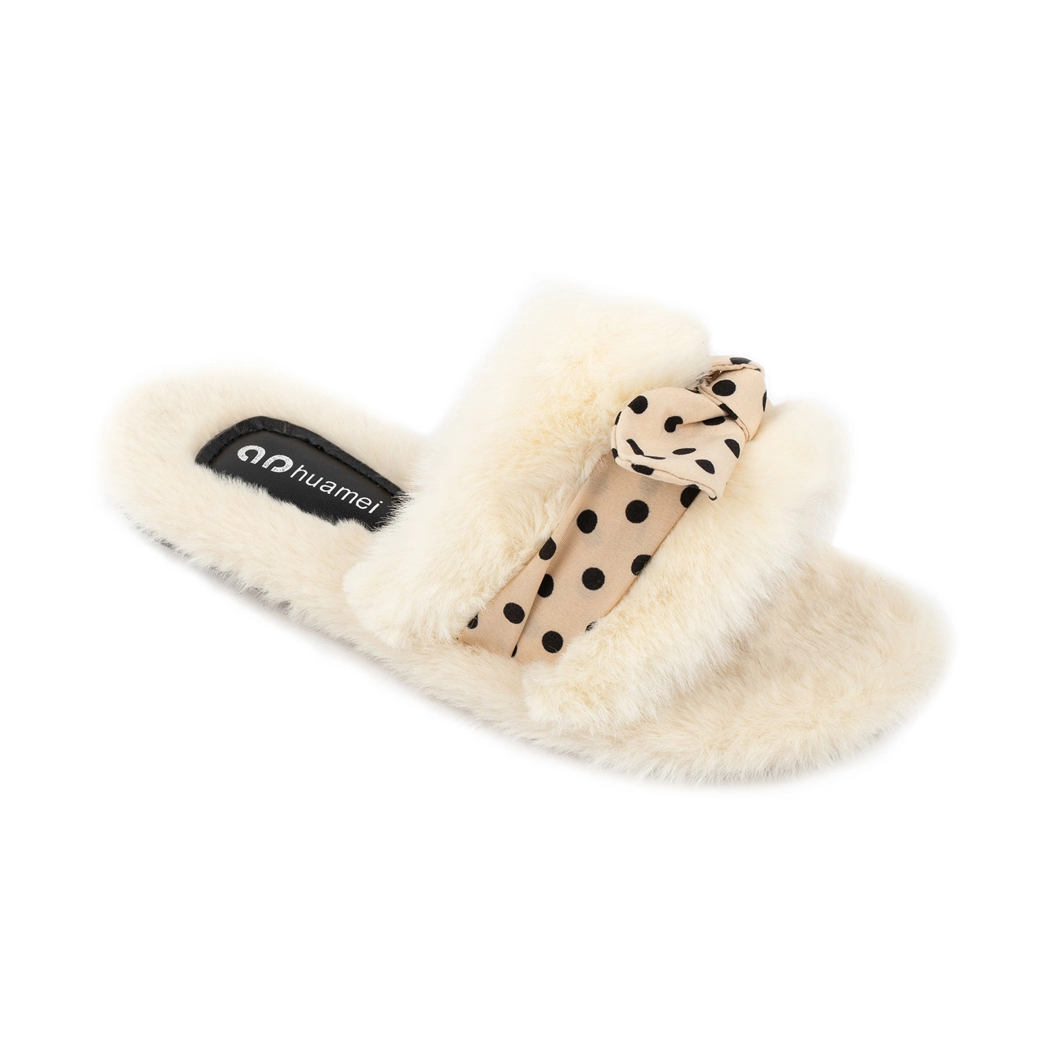 Women Fur Slippers Sandals Cheap Price Brown Fur Slippers Shoes