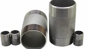 Threaded Nipple High quality/High cost performance  Carbon Steel Galvanized Threaded Nipple Hose Nipple