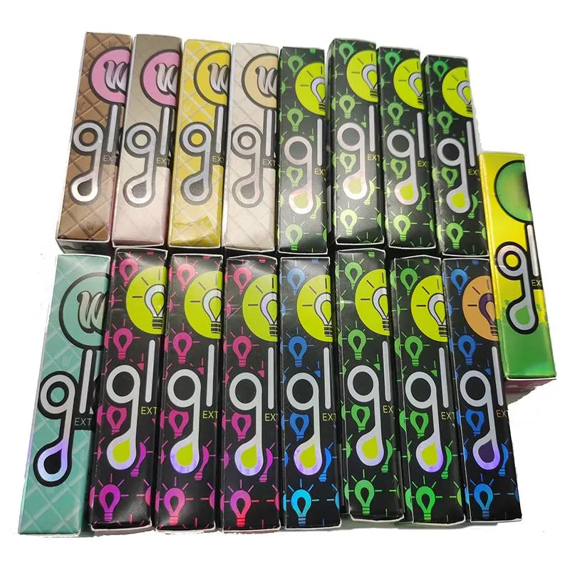 0,8ml Glo VAPE cartucho Atomizer Carts Fabricante Pyrex tanque 510 Vaporizador Ceramic Coil Glo Oil Carts