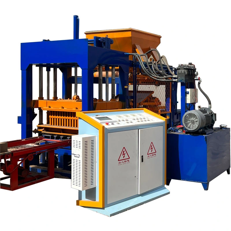 High quality/High cost performance Qt4-15 Cement Concrete Block Making Machine Factory Price Hollow Brick Machinery Supplier Manufacturer