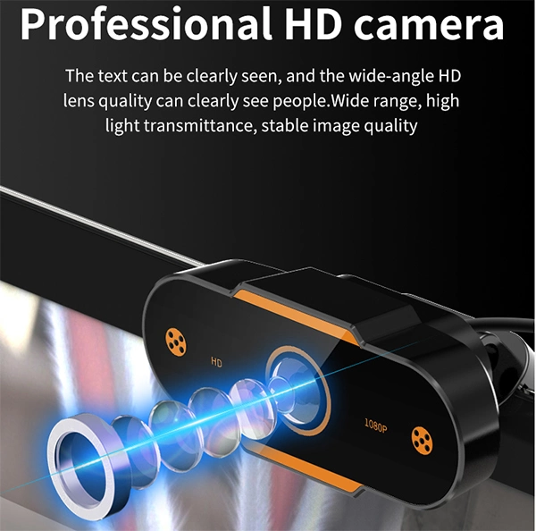 Amazon Hot Selling HD 1080p Mini Camputer Kamera Licht Webcam Automatische Fokussierung &#160;