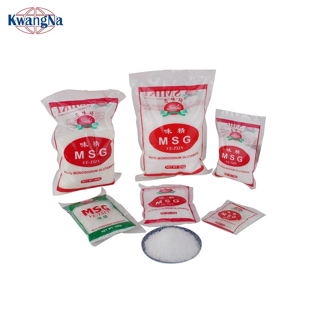 Wholesales цена на заводе поставщика для 99% хороший китайский вкус Monosodium Glutamate Msg для ресторанов.