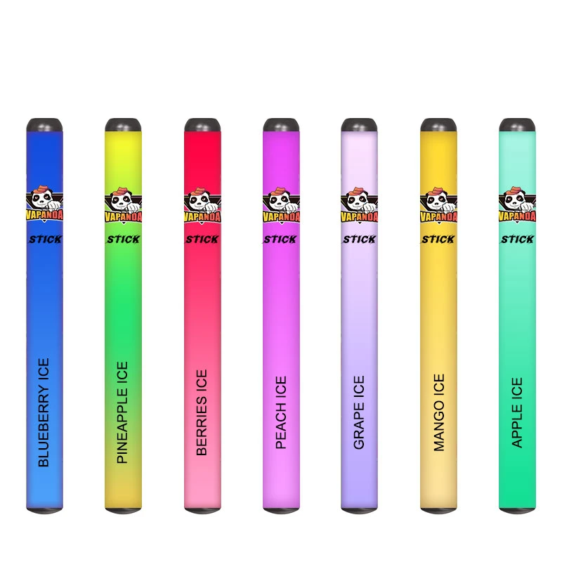 E Cigarette Nicotine Free Energy Vape Vapanda Stick 500 Puffs Disposable/Chargeable Vapes