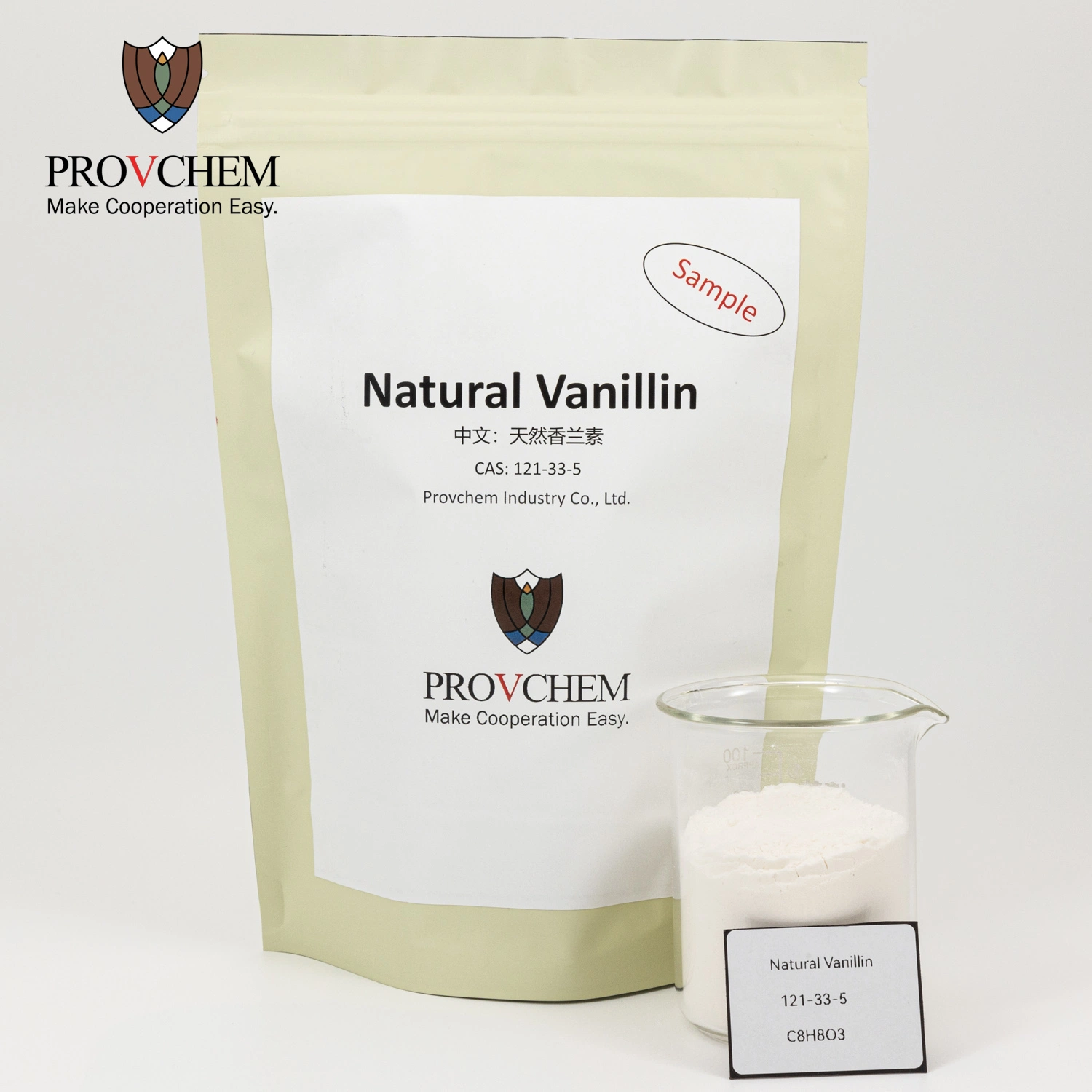 &ge; 99.5% /Natural Food Grade /Natural Vanillin /CAS 204-465-2